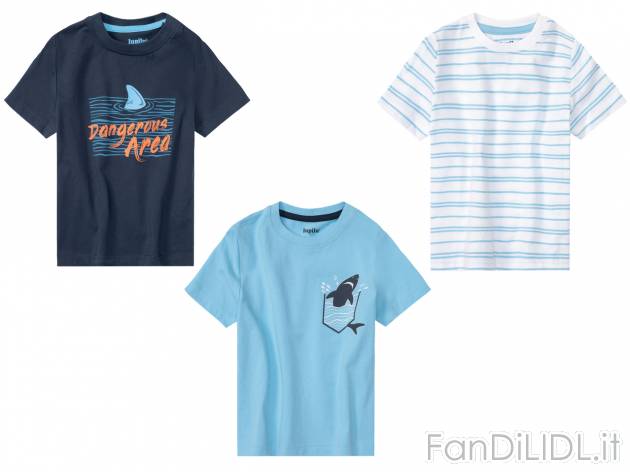 T-shirt da bambino , prezzo 6.99 EUR 
T-shirt da bambino 3 pezzi - Misure: 1-6 ...