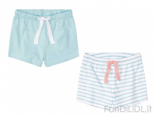 Shorts da bambina , prezzo 4.99 EUR 
Shorts da bambina 2 pezzi - Misure: 1-6 anni ...