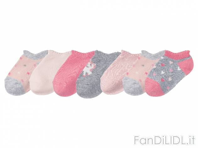 Calzini da bambina , prezzo 4.49 EUR 
Calzini da bambina 7 paia - Misure: 19-30 ...