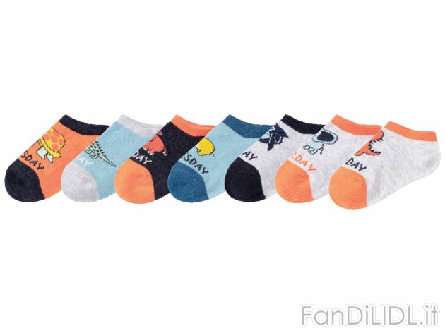 Calzini da bambino , prezzo 4.49 EUR 
Calzini da bambino 7 paia - Misure: 19-30 ...