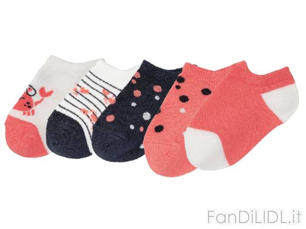 Calzini da bambina , prezzo 3.49 EUR 
Calzini da bambina 5 paia - Misure: 19-30 ...