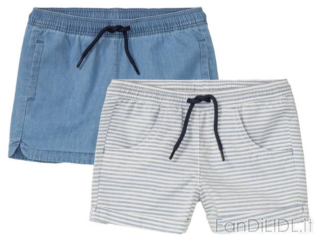 Shorts da bambina , prezzo 6.99 EUR 
Shorts da bambina 2 pezzi - Misure: 1-6 anni ...