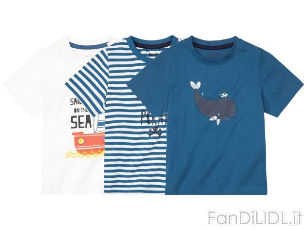 T-shirt da bambino , prezzo 5.99 EUR 
T-shirt da bambino 3 pezzi - Misure: 1-6 ...