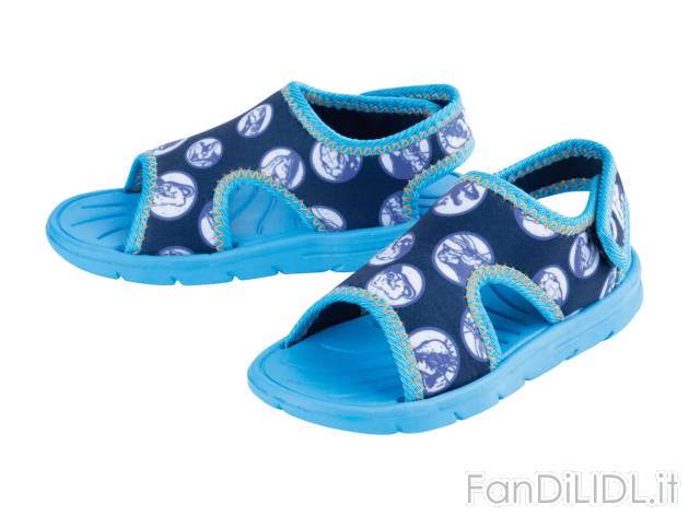 Sandali da bambino Spiderman, Jurassic , prezzo 7.99 EUR 
Sandali da bambino &quot;Spiderman, ...