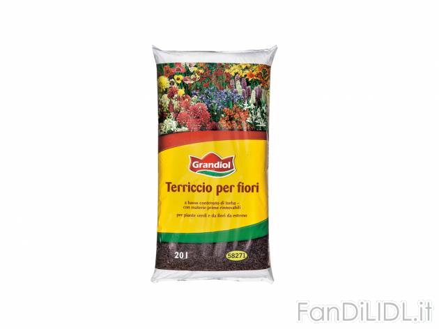 Terriccio universale per fiori , prezzo 1.39 &#8364;  
-  Dal nostro assortimento
