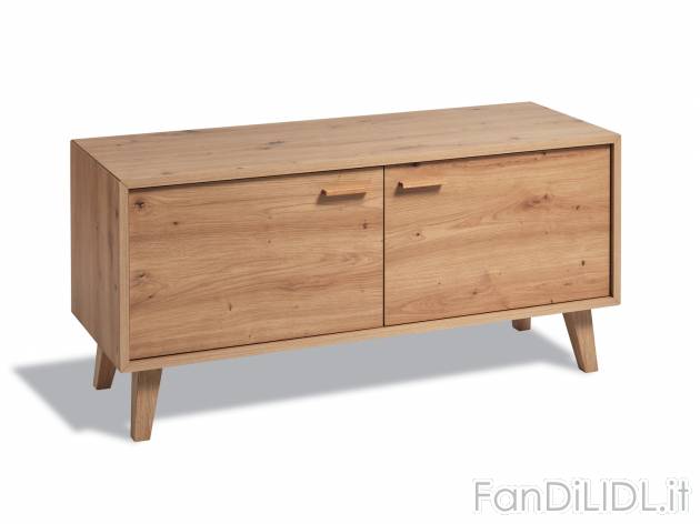 Mobile TV Livarno Living, prezzo 69.00 € 
- 2 scomparti con ripiani regolabili ...