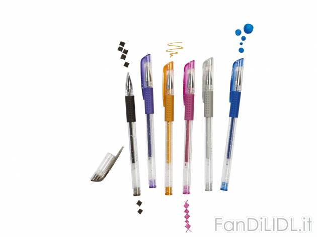 Penne gel , prezzo 1.99 &#8364; per Alla confezione 
- Punta sottile e impugnatura ...