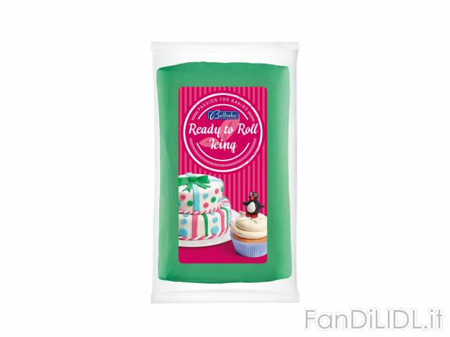 Pasta di zucchero , prezzo 1.29 €  
-  Diversi colori a scelta