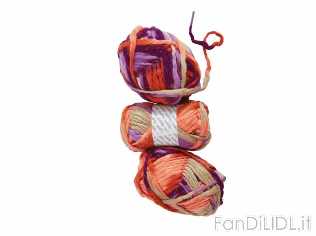 Filo per lavoro a maglia, 3x100g , prezzo 8,99 &#8364; per Alla confezione 
- ...