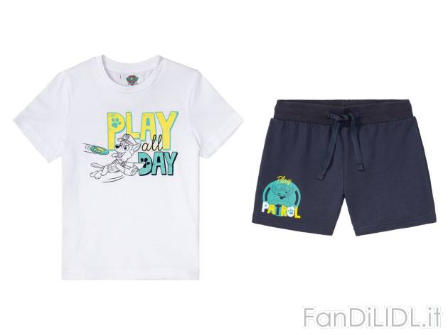 Completo t-shirt e pantaloncini da bambino , prezzo 7.99 EUR