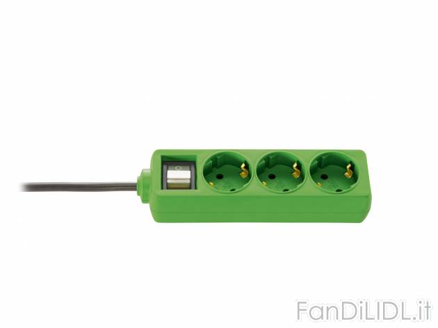 Presa multipla colorata , prezzo 3.99 &#8364; per Alla confezione 
- Con pratica ...