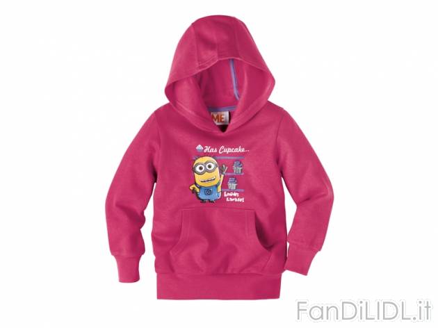 Felpa da bambina , prezzo 9,99 &#8364; per Alla confezione 
-      Misure: 2-10 anni