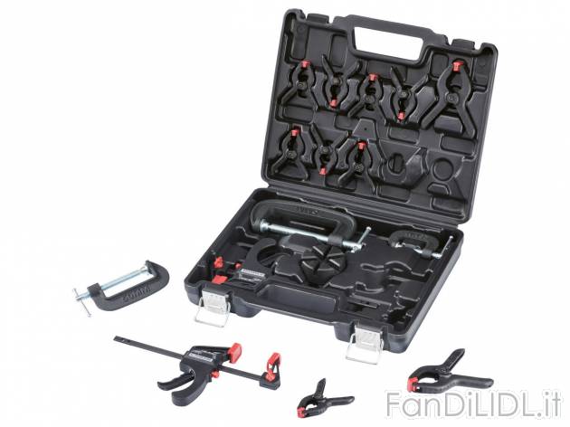 Set morsetti rapidi , prezzo 11.99 EUR 
Set morsetti rapidi 16 pezzi 
- Per tendere, ...