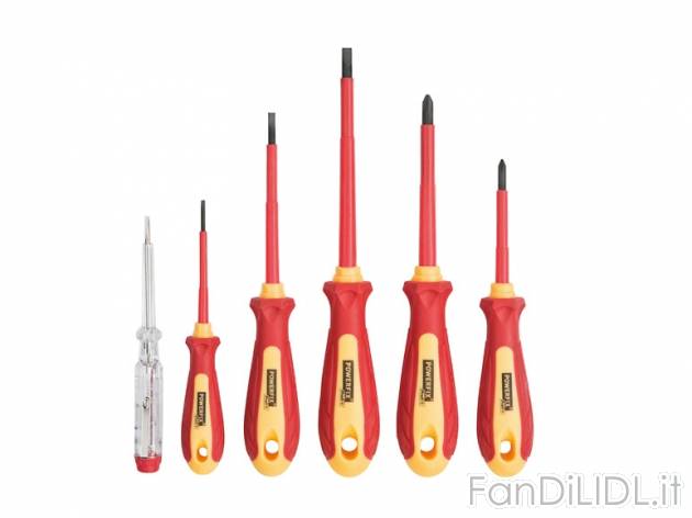 Set cacciaviti, 6 pezzi Powerfix, prezzo 7,99 &#8364; per Alla confezione 
- ...
