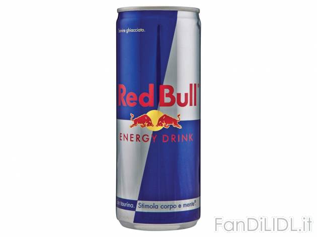 RedBull , prezzo 0.99 €