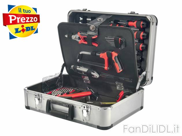 Valigetta con utensili Parkside, prezzo 69.00 € 
101 pezzi
Caratteristiche

- ...