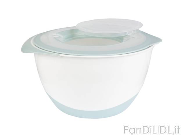Ciotola con coperchio , prezzo 8.99 EUR 
Ciotola con coperchio 5 L 
- Fondo e impugnatura ...