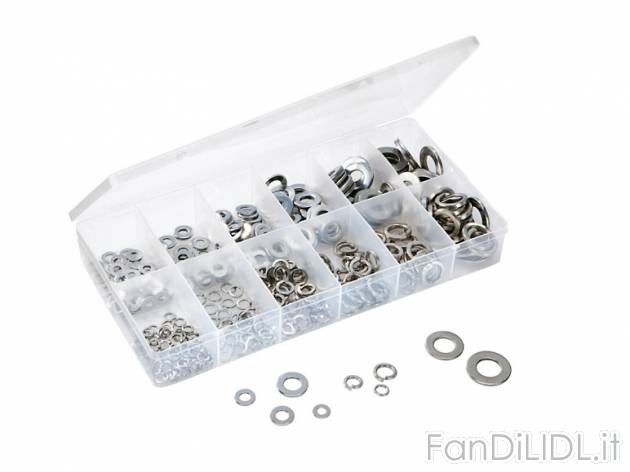 Set minuteria assortita, 128 pezzi Powerfix, prezzo 2,99 &#8364; per Alla confezione ...