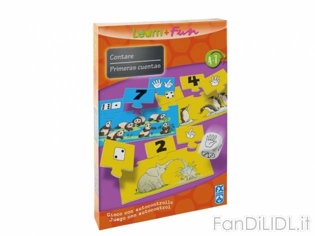 Gioco educativo , prezzo 2,99 &#8364; per Alla confezione 
- A scelta fra diversi ...