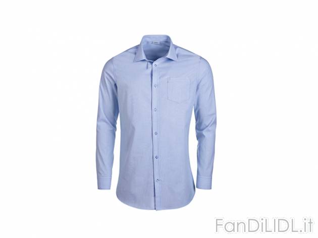 Camicia da uomo Slim Fit Livergy, prezzo 12,99 &#8364; per Alla confezione 
- ...