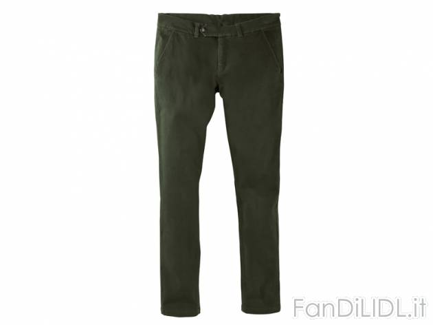 Pantaloni in twill da uomo Livergy, prezzo 12,99 &#8364; per Alla confezione ...