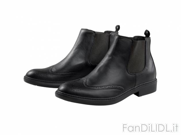 Stivaletti da uomo Livergy, prezzo 19,99 &#8364; per Al paio 
- Inserti elastici ...