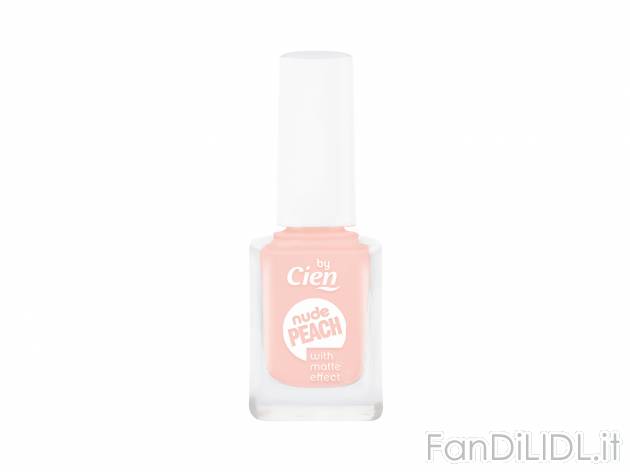 Smalto , prezzo 1.79 €  
-  Tonalità nude e cromatiche