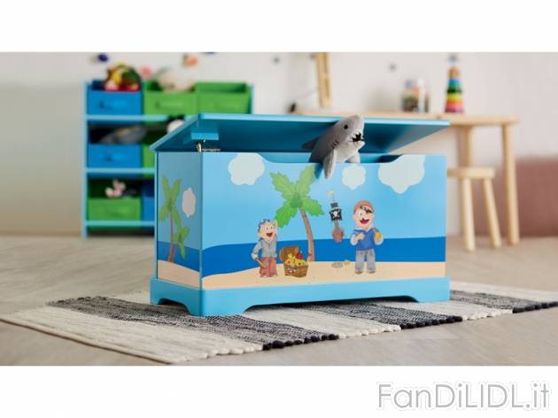 Cassapanca per giocattoli , prezzo 34,99 &#8364; per Alla confezione 
- Facile ...