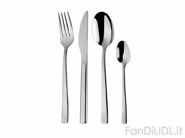 Servizio di posate Ernesto, prezzo 17.99 &#8364; 
24 pezzi 
- 6 forchette
- ...