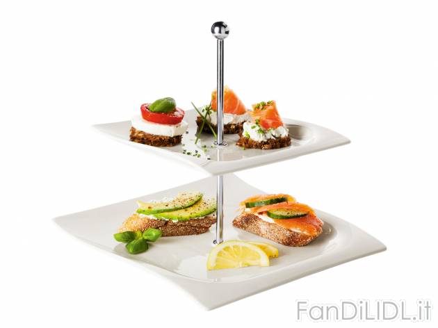 Alzata a 2 o 3 piani Ernesto, prezzo 9.99 &#8364; 
- Altezza: 34,5 cm o 35,5 ...