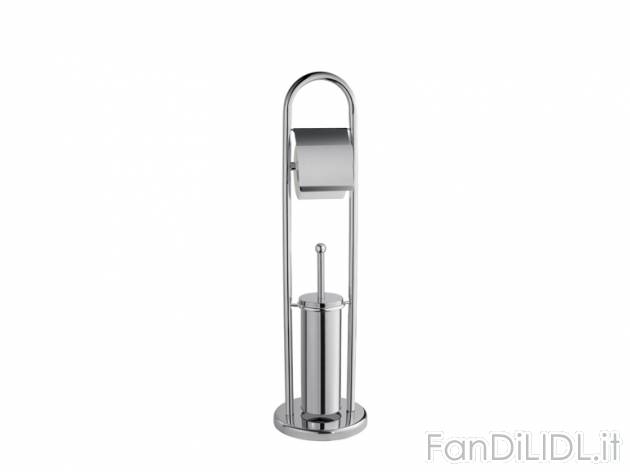 Colonnina portarotolo e scopino Miomare, prezzo 14,99 &#8364; per Alla confezione ...