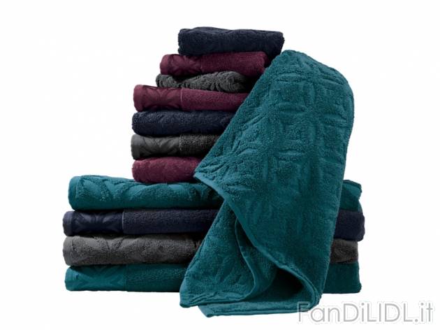 Asciugamano e telodoccia Miomare, prezzo 0,00 &#8364; per Alla confezione 
- ...