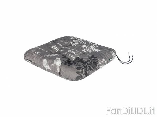 Cuscino per sedia Florabest, prezzo 6.99 &#8364; 
2 pezzi - 40 x 40 cm 
- Con ...
