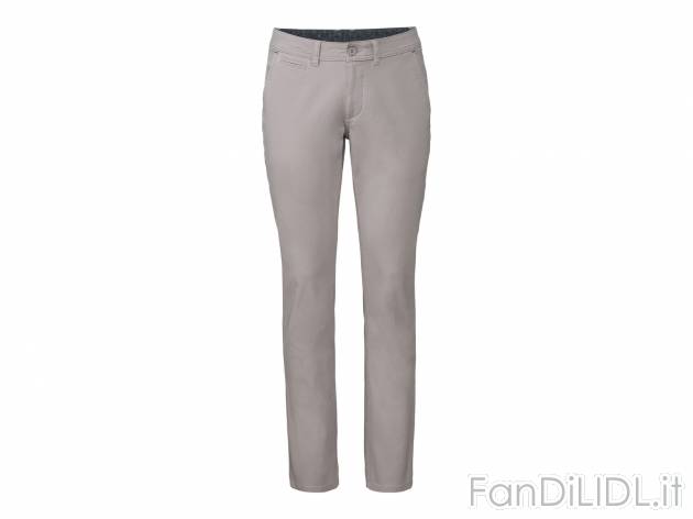 Pantaloni Slim Fit da uomo Livergy, prezzo 11.99 &#8364; 
Misure: 46-56
Taglie ...