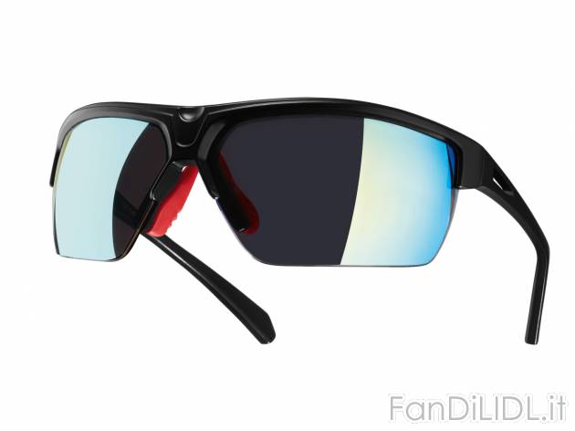 Occhiali sportivi Crivit, prezzo 4.99 &#8364; 
- Lenti in policarbonato antiurto ...