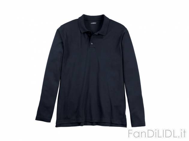 Polo a maniche lunghe da uomo Livergy, prezzo 8,99 &#8364; per Alla confezione ...