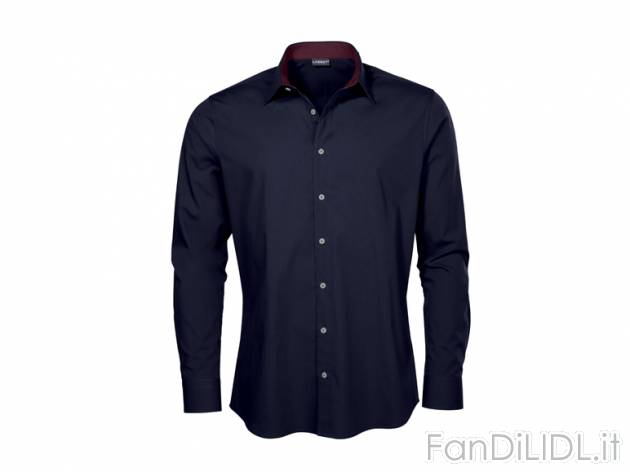 Camicia Slim Fit da uomo Livergy, prezzo 12,99 &#8364; per Alla confezione 
- ...