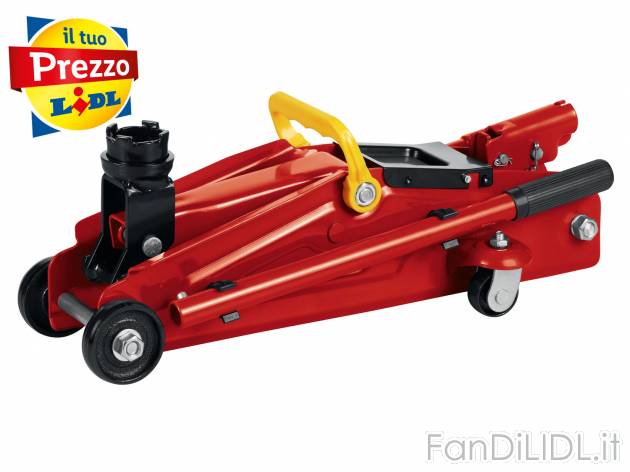 Cric idraulico a carrello Ultimate Speed, prezzo 24.99 € 
2 T 
- Con 2 ruote ...