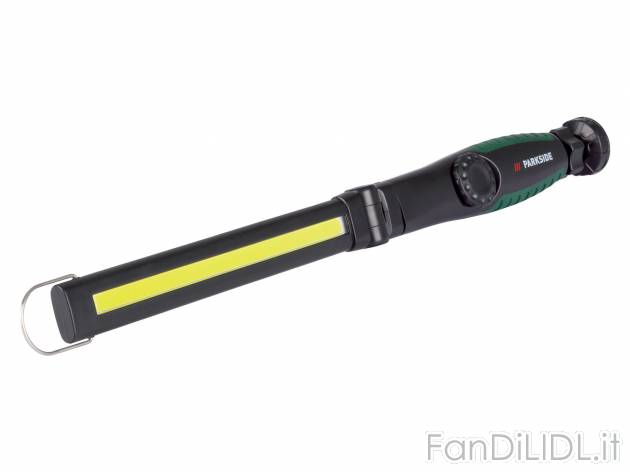 Lampada LED da lavoro Parkside, prezzo 14.99 € 
- Luminosità regolabile a piacere
- ...