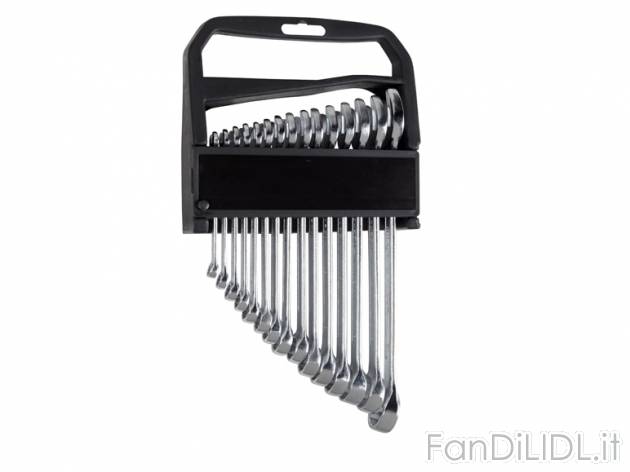 Set chiavi combinate Powerfix, prezzo 9,99 &#8364; per Al set 
- In pratica ...