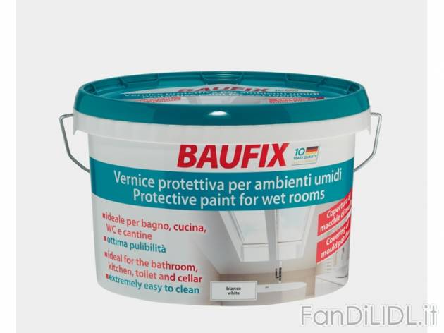 Vernice antimuffa 2,5l , prezzo 7,99 &#8364; per Alla confezione 
- Protezione ...