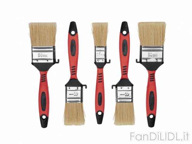 Set pennelli Powerfix, prezzo 3,99 &#8364; per Al set 
- Larghezza pennelli: ...