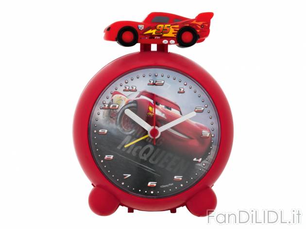 Sveglia per bambini Cars, Sam il pompiere, Frozen, Paw Patrol 3-anni-di-garanzia, ...