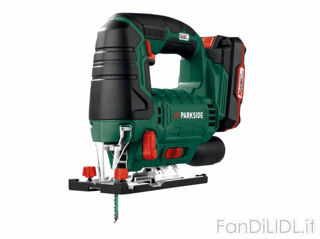 Seghetto a pendolo ricaricabile Parkside, X20VTeam, prezzo 44.00 € 
- Corsa regolabile ...