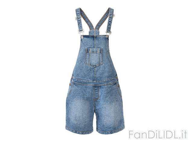Salopette in jeans da donna , prezzo 14,99 EUR