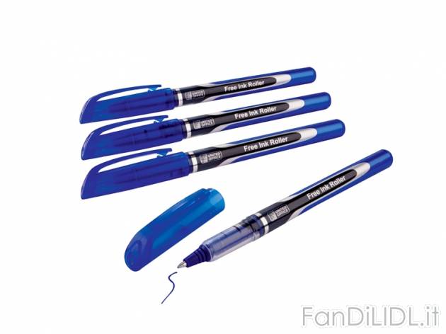 Penne roller United Office, prezzo 1,49 &#8364; per Alla confezione 
- A scelta ...