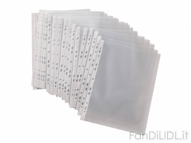 Buste trasparenti A4 United Office, prezzo 1,49 &#8364; per Alla confezione ...