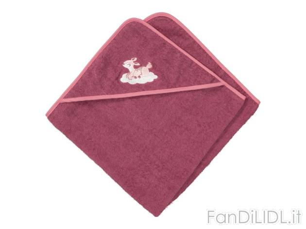 Telo bagno con cappuccio per neonati , prezzo 8.99 EUR 
Telo bagno con cappuccio ...
