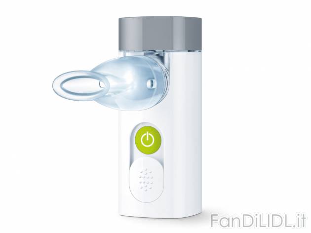 Inalatore portatile Sanitas, prezzo 34.99 € 
- Per il trattamento delle vie respiratorie ...