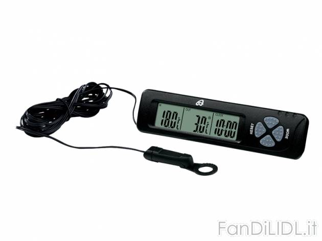 Termometro digitale per auto , prezzo 4,99 &#8364; per Alla confezione 
- Indicazione ...
